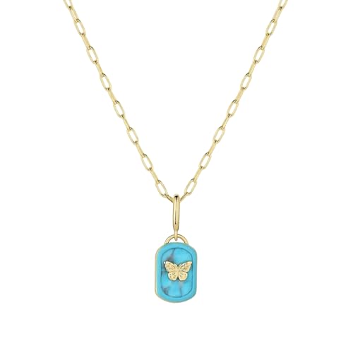 DOSERTY Lebendige, stabile Halskette aus Legierung mit Schmetterlings- und Blumenstilen, tragbares Accessoire für personalisierte Stile, Enthusiasten, Blumen-Herz-Anhänger, Einheitsgröße, Wie von DOSERTY