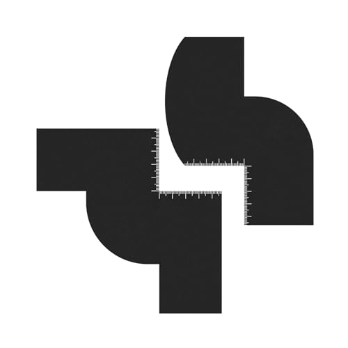 Multifunktionaler Haarlinienmacher und Bart-Line-Up-Werkzeug mit präzisen Messschablonen für professionelle Friseure zur Farbverbesserung Multifunktionaler Haarlinienmacher und Bart-Line-Up-Werkzeug mit präzisen Messschablonen für professionelle Friseure zur Farbverbesserung von DOSERTY