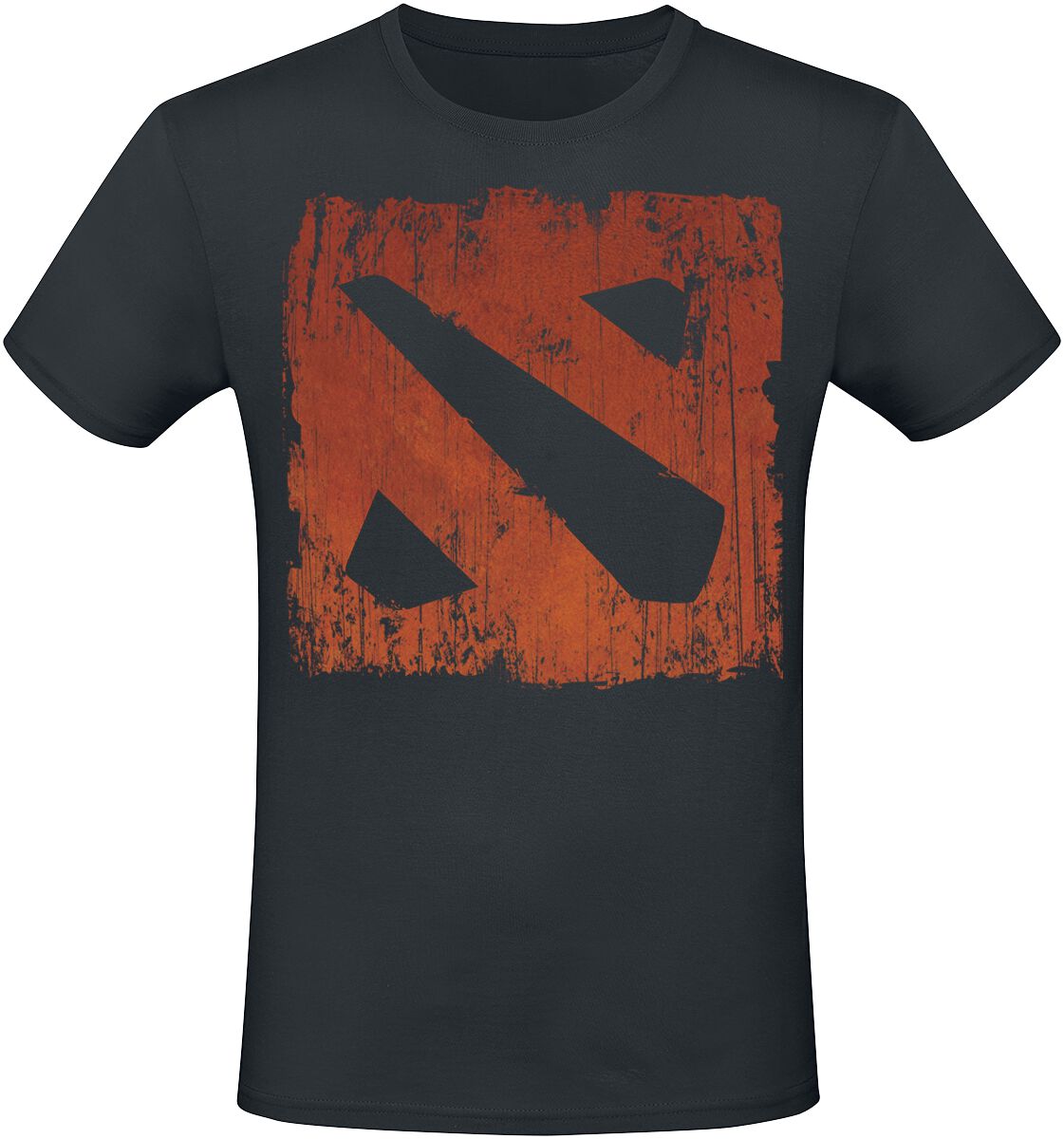 DOTA 2 Logo T-Shirt schwarz in L von DOTA 2