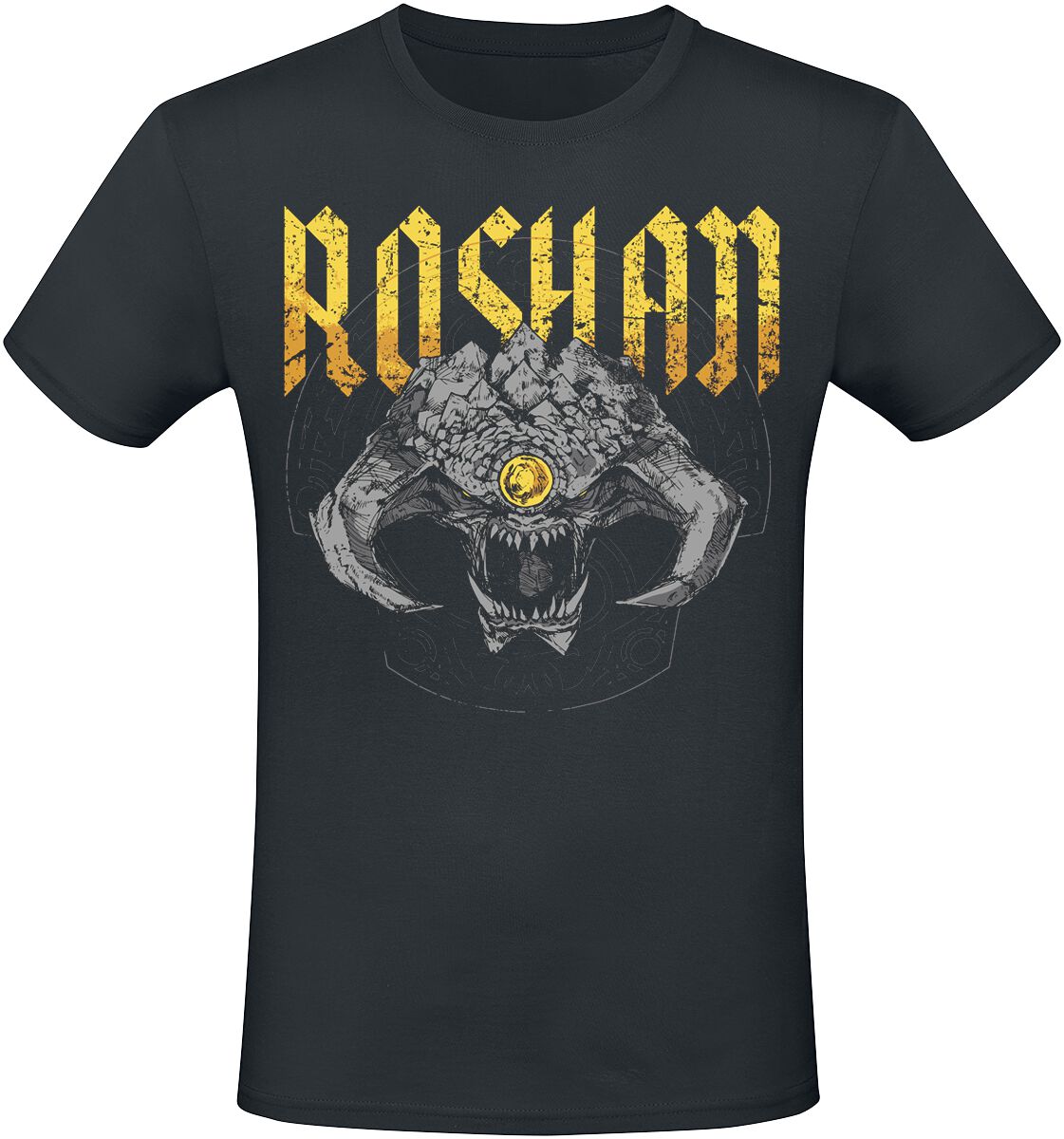 DOTA 2 Roshan T-Shirt schwarz in S von DOTA 2