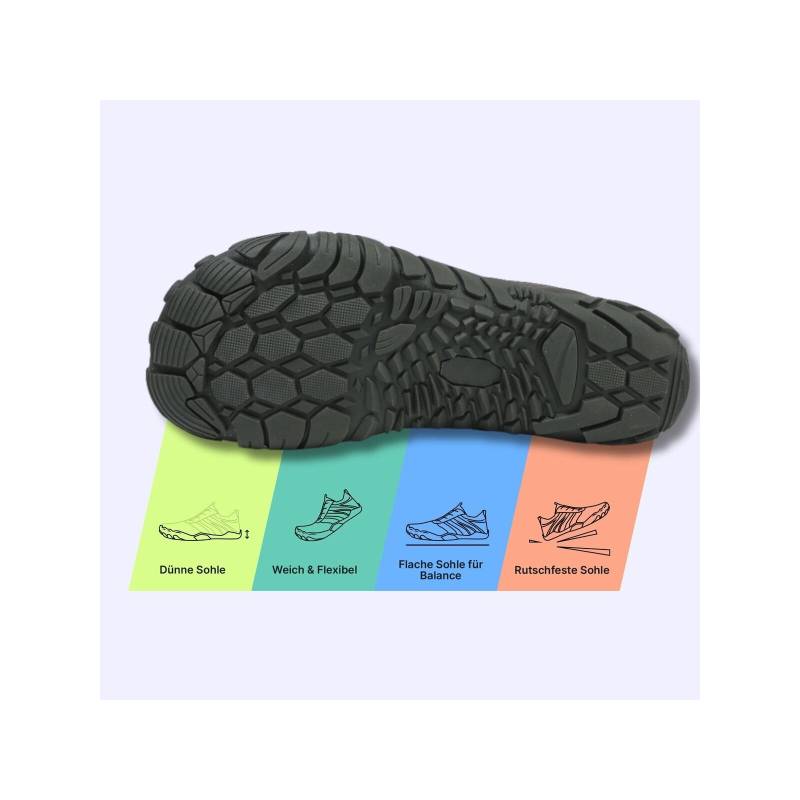 DOTALES - DailyStep Barfußschuhe Grün 45 von DOTALES