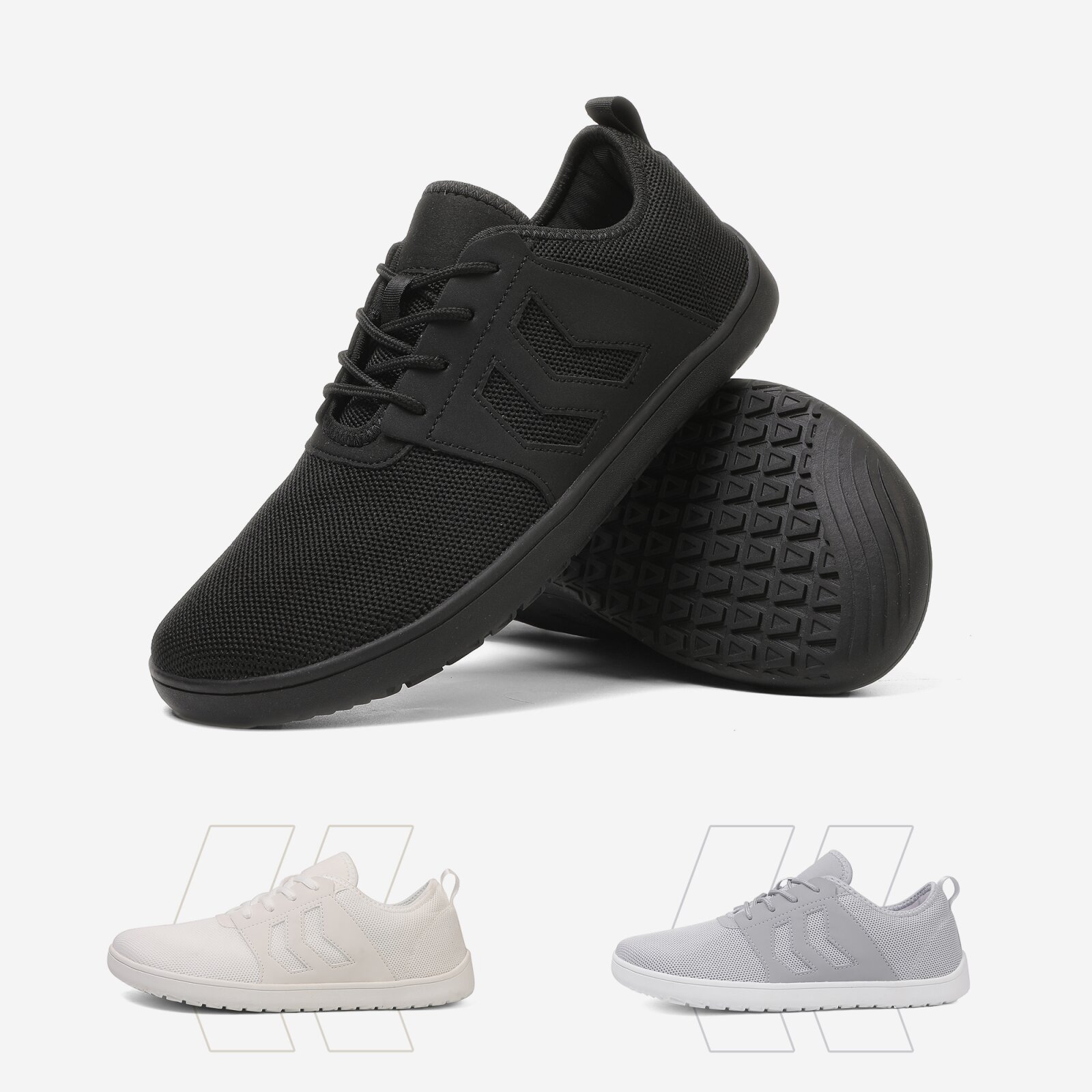 DOTALES - EasyStep Barfußschuhe Schwarz 37 von DOTALES