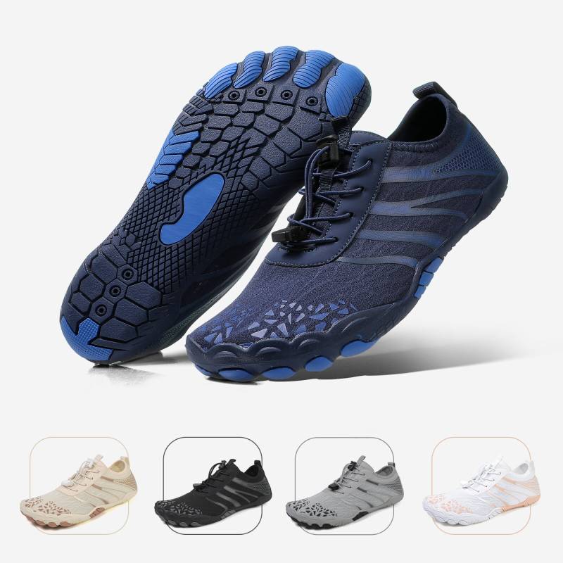 DOTALES - FlowStep Barfußschuhe Dunkelblau 41 von DOTALES