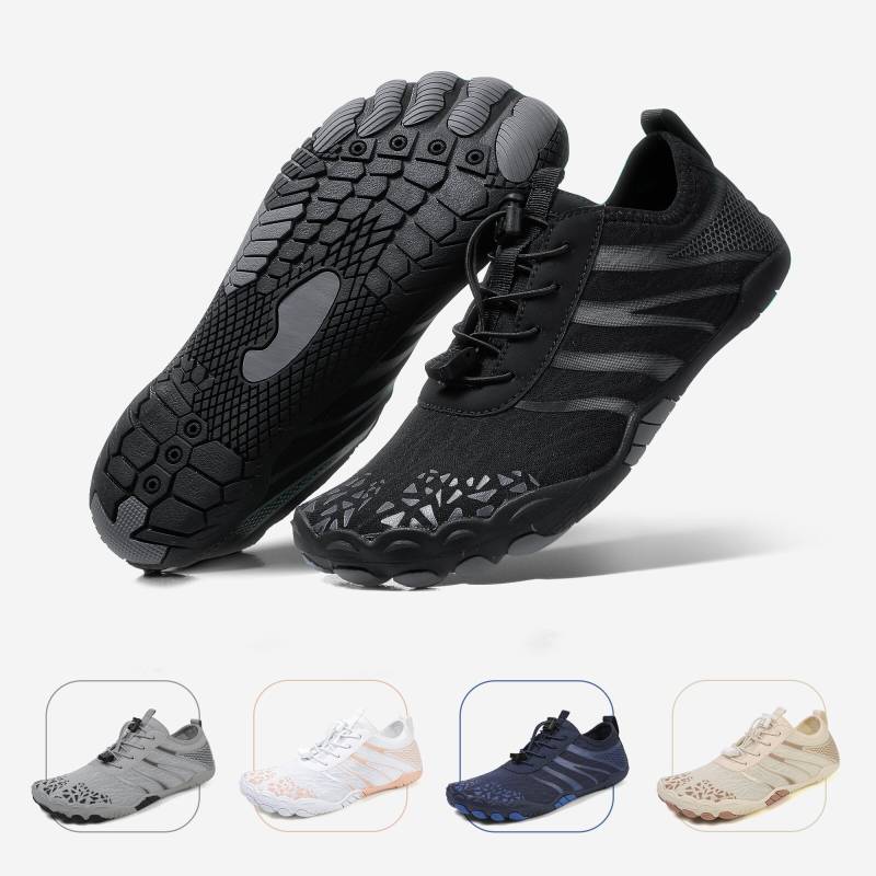 DOTALES - FlowStep Barfußschuhe Schwarz 42 von DOTALES