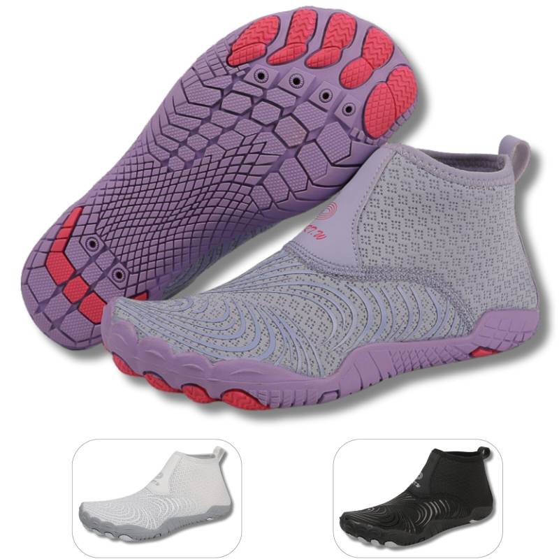 DOTALES - GripStep Barfußschuhe Lila 36 von DOTALES