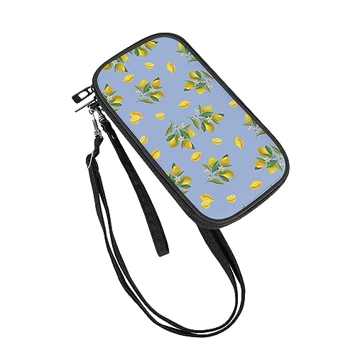 DOTBUY-SHOP Reisepass Tasche Familie Reiseorganizer,Zitrone Muster Reisepasshülle Familie 4 Pässe, Reisepass Brieftasche Reisedokumententasche Reisepass Organizer für Damen Männer (Weiße Blumen) von DOTBUY-SHOP