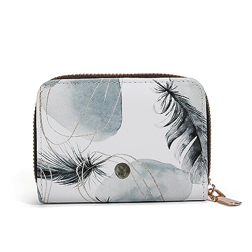 DOTBUY-SHOP Reisepasshülle Damen Männer, PU Reisepass Organizer, Tragbarkeit Passport Cover für Kreditkarten, Ausweis und Reisedokumente (3PC,Dunkelgrünes Blatt) von DOTBUY-SHOP