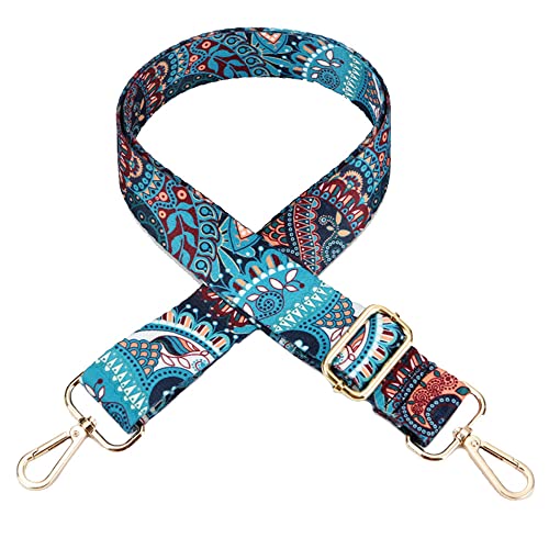 Verstellbarer Schultergurt für Taschen, DOTBUY-SHOP Damen & Herren Breiter Taschengurt DIY Zubehör Taschenriemen für Schultertasche Tragetaschen und Handtaschen (Retro,one Size) von DOTBUY-SHOP