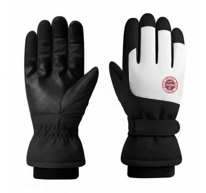 DOTMALL Fahrradhandschuhe rutschfeste Winterhandschuhe Einheitsgröße, touchscreen-tauglich von DOTMALL