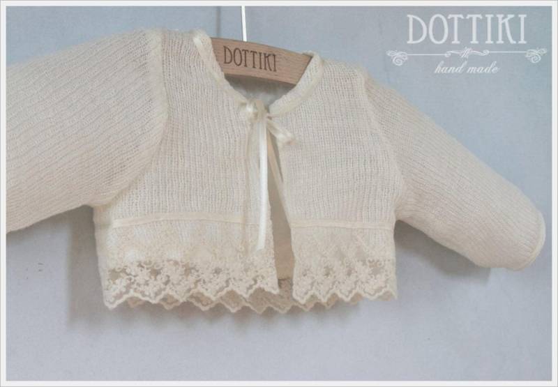 Baby Girl Bolero - Mädchen Strickjacke Für Kleinkinder Mit Futter von DOTTIKI