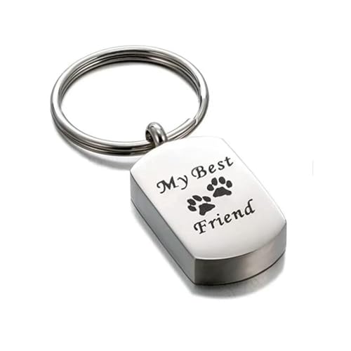 DOTUIARG Edelstahl Einäscherung Schmuck Schlüsselanhänger Memorial Asche Andenken Memorial Anhänger Schlüsselanhänger für Asche DOTUIARG Edelstahl Einäscherung Schmuck Schlüsselanhänger Memorial Asche Andenken Memorial Anhänger Schlüsselanhänger für Asche von DOTUIARG