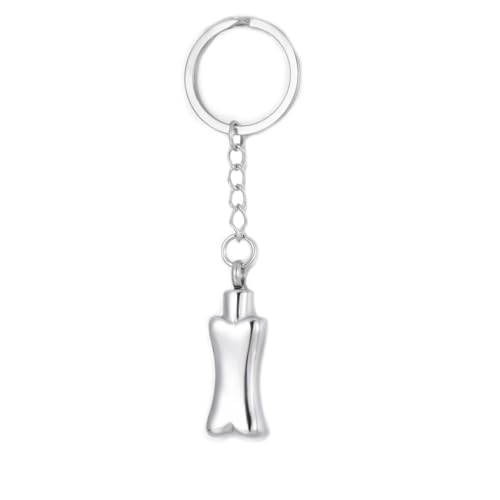 DOTUIARG Edelstahl Knochen Form Esche Anhänger Schlüsselanhänger Memorial Andenken Urne Schmuck Schlüsselanhänger für Frauen Männer Geschenk DOTUIARG Edelstahl Knochen Form Esche Anhänger Schlüsselanhänger Memorial Andenken Urne Schmuck Schlüsselanhänger für Frauen Männer Geschenk von DOTUIARG