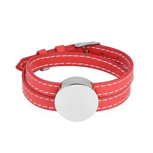 DOTUIARG Einäscherung Armband für Asche Memorial Urne Armreif Schmuck Edelstahl Rundes Medaillon Verstellbares Band Charm Andenken DOTUIARG Einäscherung Armband für Asche Memorial Urne Armreif Schmuck Edelstahl Rundes Medaillon Verstellbares Band Charm Andenken von DOTUIARG