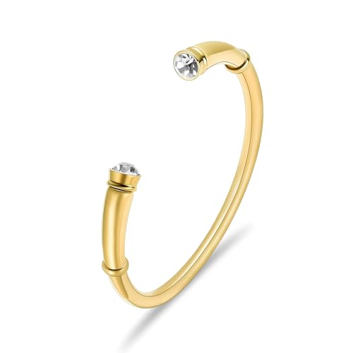 DOTUIARG Einäscherung Armband für Asche für Frauen Memorial Urne Schmuck Intarsien Kristall Manschette Armreifen Armreifen Beerdigung Andenken Geschenk von DOTUIARG