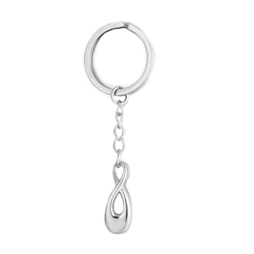 DOTUIARG Einäscherung Schlüsselanhänger Liebe Asche Memorial Andenken Anhänger Edelstahl Urne Schmuck mit Trichter Kit von DOTUIARG