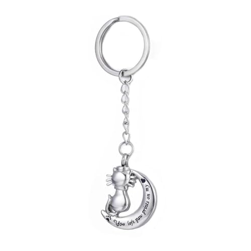 DOTUIARG Einäscherung Schlüsselanhänger Liebe Hund Katze Asche Memorial Andenken Anhänger Edelstahl Urne Schmuck mit Trichter Kit DOTUIARG Einäscherung Schlüsselanhänger Liebe Hund Katze Asche Memorial Andenken Anhänger Edelstahl Urne Schmuck mit Trichter Kit von DOTUIARG