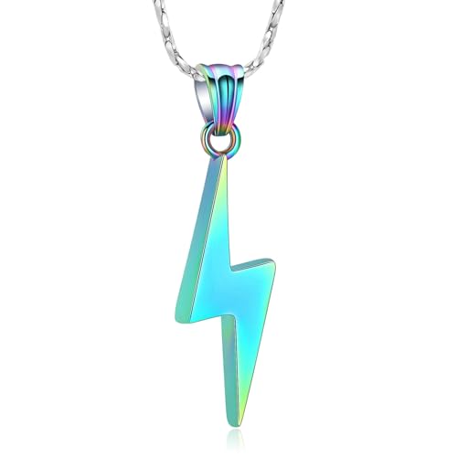 DOTUIARG Einäscherung Schmuck Urne Halskette für Asche Edelstahl Memorial Menschliche Asche Andenken Anhänger Halskette für Frauen Männer von DOTUIARG