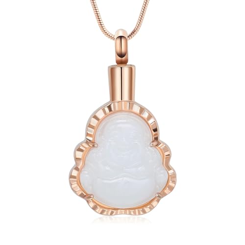 DOTUIARG Einäscherung Schmuck für Asche Urne Halskette Edelstahl Memorial Anhänger Beerdigung Andenken Geschenk für Männer Frauen DOTUIARG Einäscherung Schmuck für Asche Urne Halskette Edelstahl Memorial Anhänger Beerdigung Andenken Geschenk für Männer Frauen von DOTUIARG