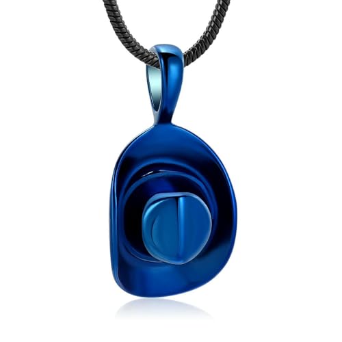 DOTUIARG Feuerbestattung Urne Anhänger Halskette Halter für Asche Parfüm Memorial Asche Urne Schmuck Damen/Männer Geschenk von DOTUIARG