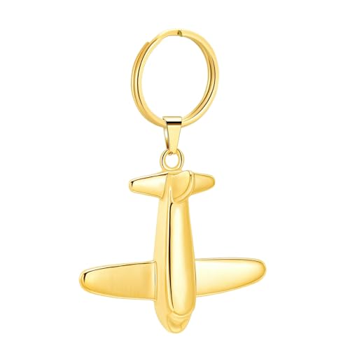 DOTUIARG Flugzeug Andenken Schlüsselanhänger Angepasst für Mensch/Haustier Asche Kleine Urnen Gedenkschmuck Männer Geschenk Andenken Schlüsselanhänger von DOTUIARG