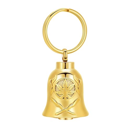 DOTUIARG Glocke Einäscherung Schlüsselanhänger für Asche Memorial Urne Anhänger Schmuck Beerdigung Andenken für Frauen Männer DOTUIARG Glocke Einäscherung Schlüsselanhänger für Asche Memorial Urne Anhänger Schmuck Beerdigung Andenken für Frauen Männer von DOTUIARG