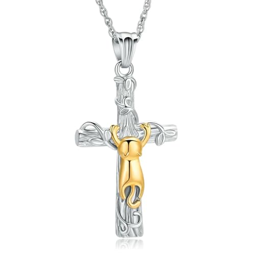 DOTUIARG Kreuz Urne Halskette für Asche Katze Haustier Einäscherung Schmuck Andenken Edelstahl Memorial Anhänger Geschenk für Männer Frauen DOTUIARG Kreuz Urne Halskette für Asche Katze Haustier Einäscherung Schmuck Andenken Edelstahl Memorial Anhänger Geschenk für Männer Frauen von DOTUIARG