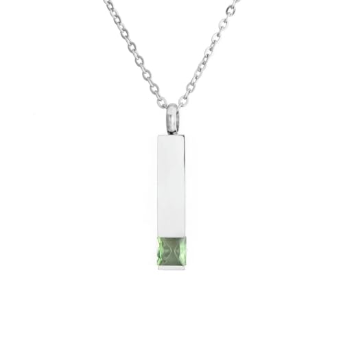 DOTUIARG Kristall Feuerbestattung Urne Schmuck Würfel Memorial Asche Halskette Anhänger Andenken Gravur DOTUIARG Kristall Feuerbestattung Urne Schmuck Würfel Memorial Asche Halskette Anhänger Andenken Gravur von DOTUIARG
