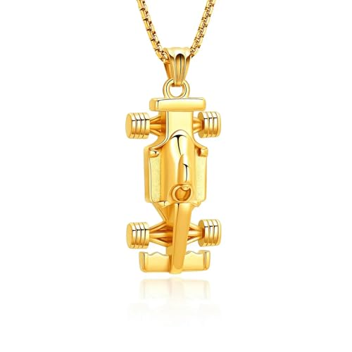 DOTUIARG Männer Einäscherung Schmuck Auto Urne Halskette für Asche für Frauen Männer Auto Memorial Asche Andenken Halskette des geliebten Menschen von DOTUIARG