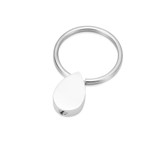 DOTUIARG Teardrop Asche Schlüsselanhänger Einäscherung Urnen Schmuck Edelstahl Charm Anhänger Für Asche Halter Memorial Andenken Schlüsselanhänger DOTUIARG Teardrop Asche Schlüsselanhänger Einäscherung Urnen Schmuck Edelstahl Charm Anhänger Für Asche Halter Memorial Andenken Schlüsselanhänger von DOTUIARG