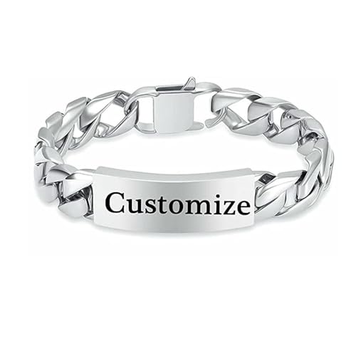 DOTUIARG Urne Armband Einäscherung Urne Armbänder für menschliche Asche für Männer Geschenk Andenken Memorial Armreif von DOTUIARG