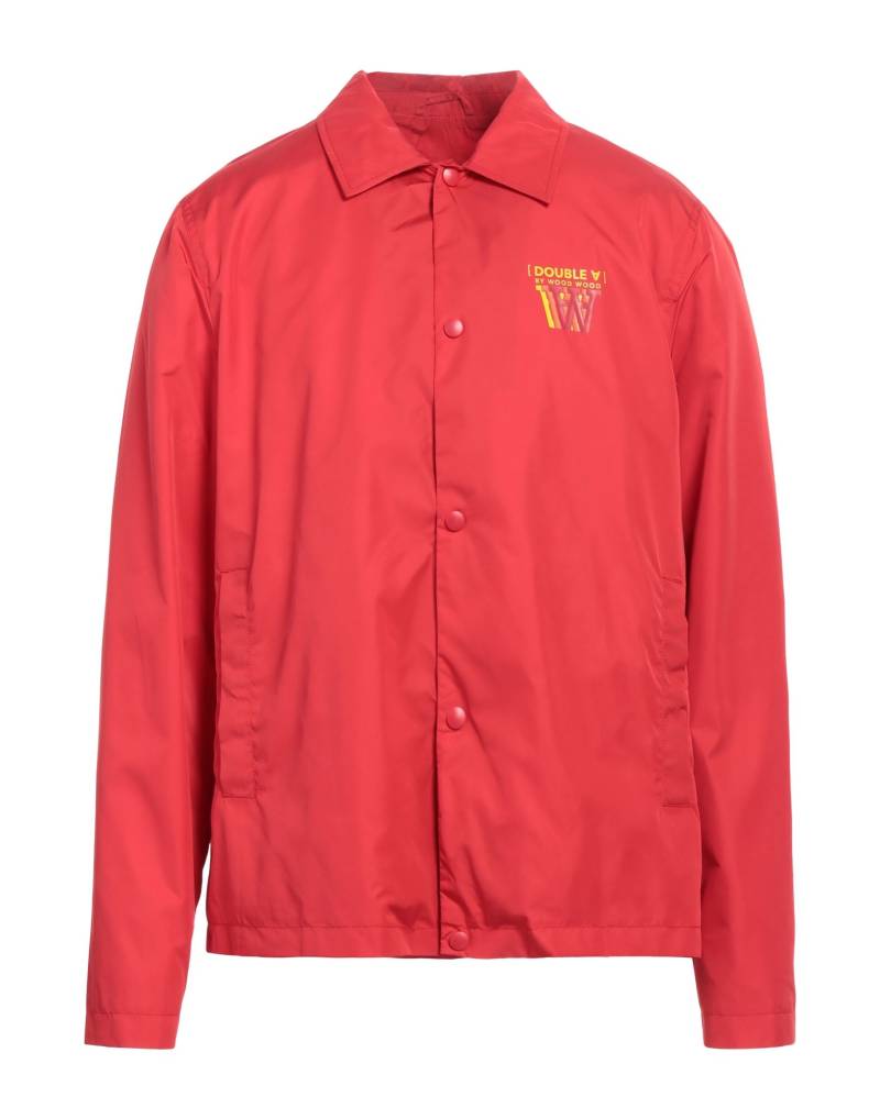 DOUBLE A by WOOD WOOD Jacke & Anorak Herren Rot von DOUBLE A by WOOD WOOD