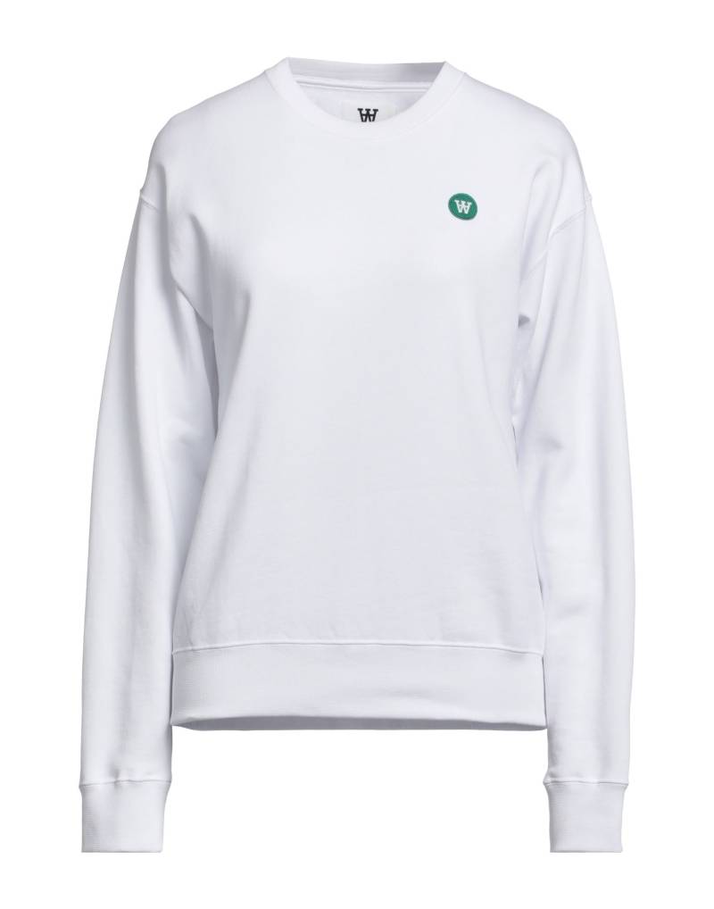 DOUBLE A by WOOD WOOD Sweatshirt Damen Weiß von DOUBLE A by WOOD WOOD