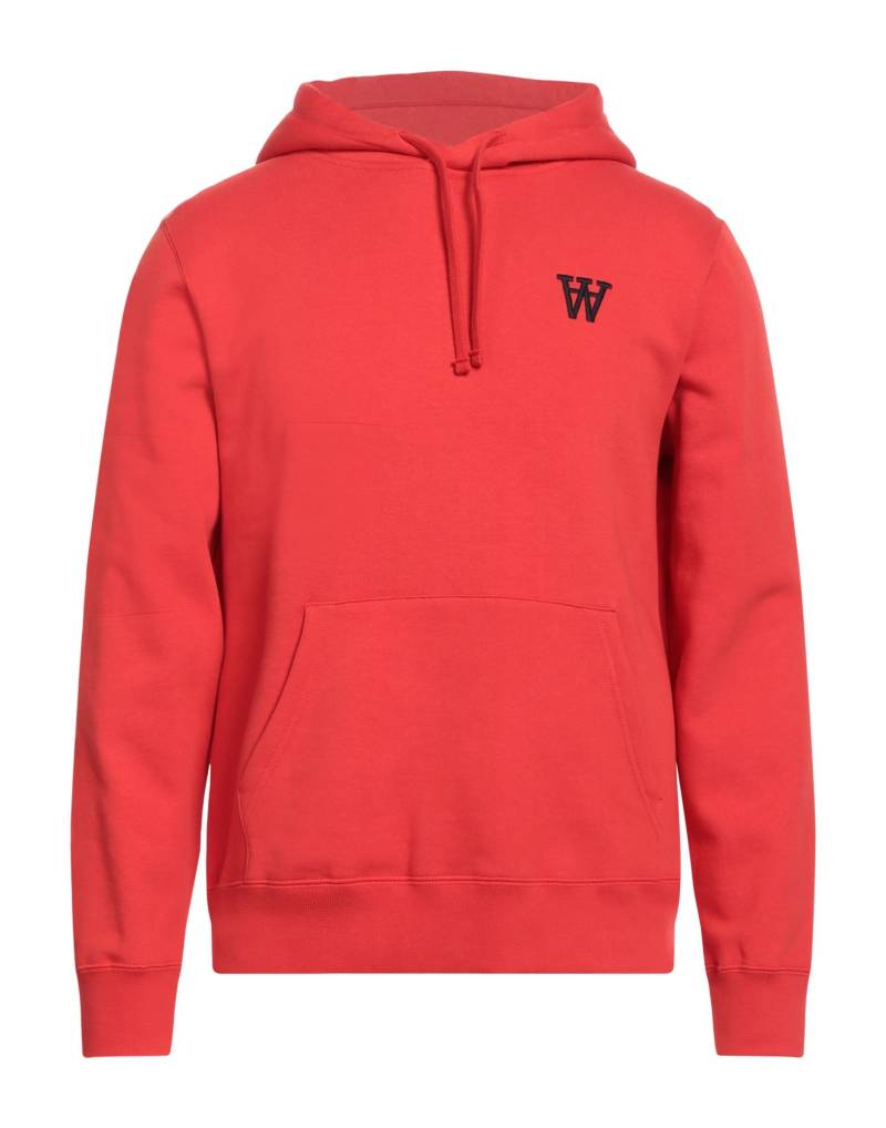DOUBLE A by WOOD WOOD Sweatshirt Herren Rot von DOUBLE A by WOOD WOOD