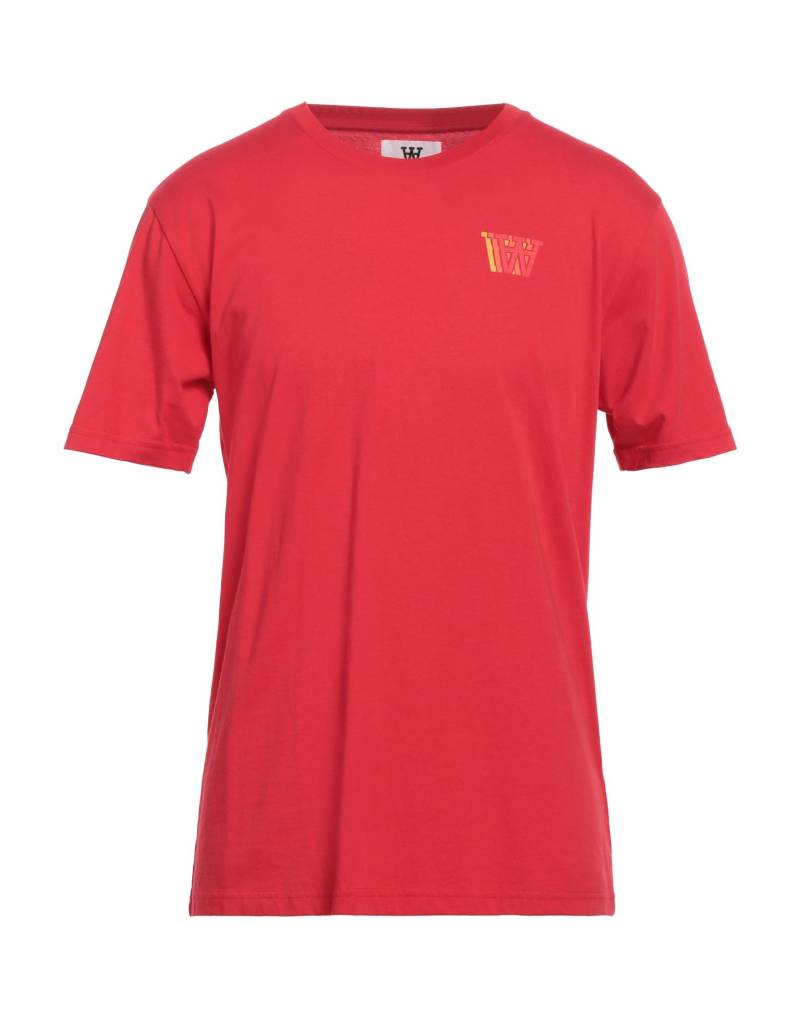 DOUBLE A by WOOD WOOD T-shirts Herren Rot von DOUBLE A by WOOD WOOD