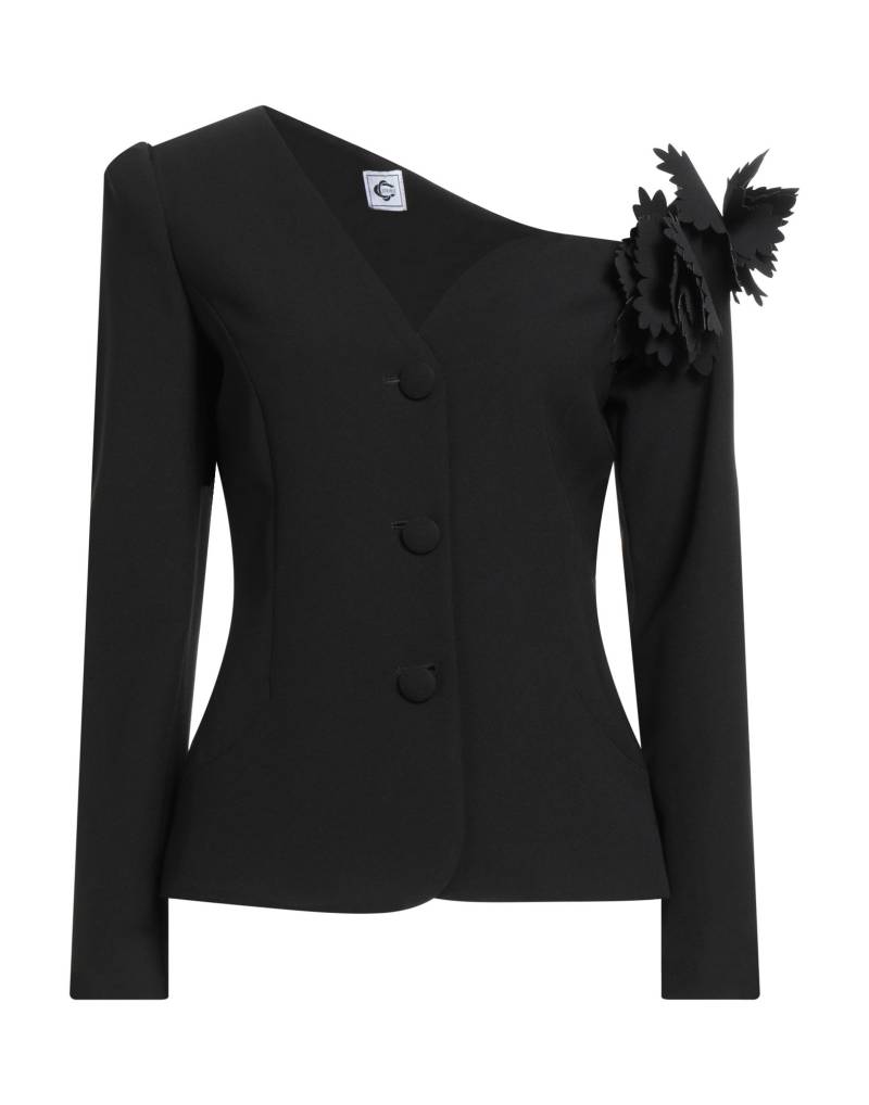 DOUBLE C Blazer Damen Schwarz von DOUBLE C