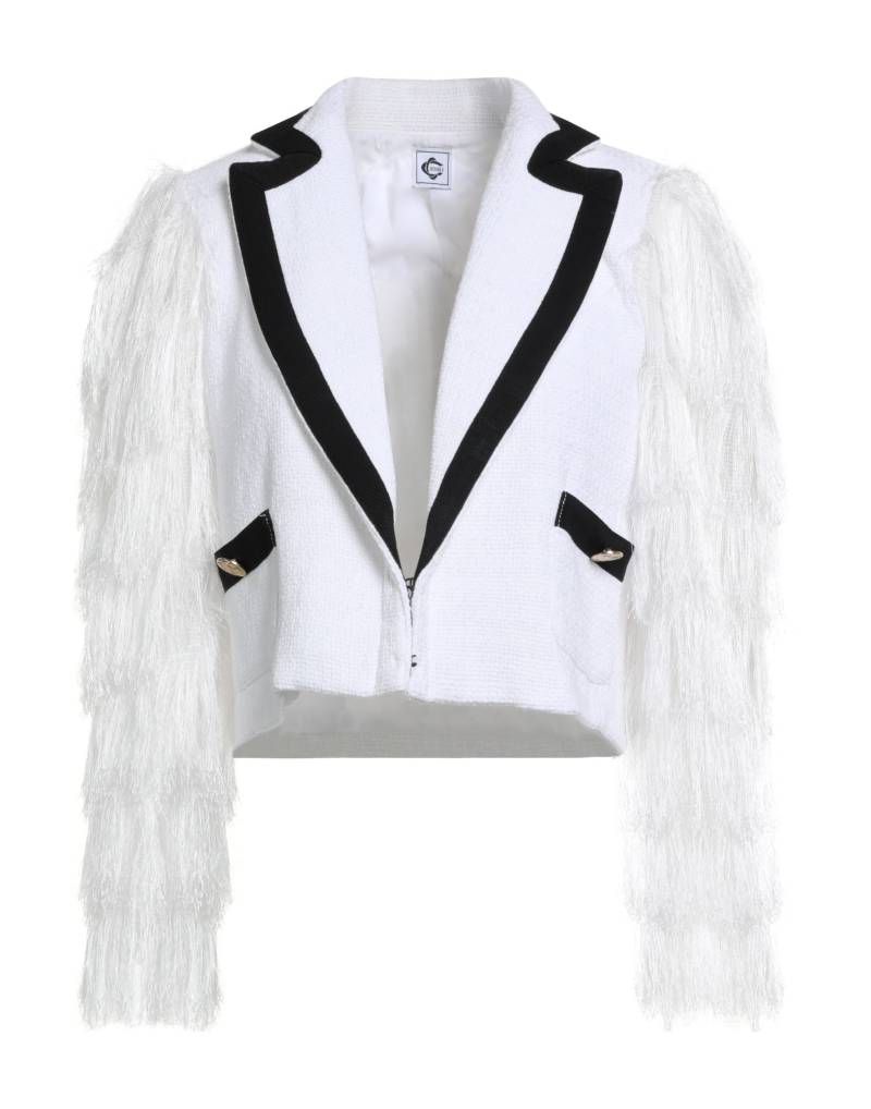 DOUBLE C Blazer Damen Weiß von DOUBLE C