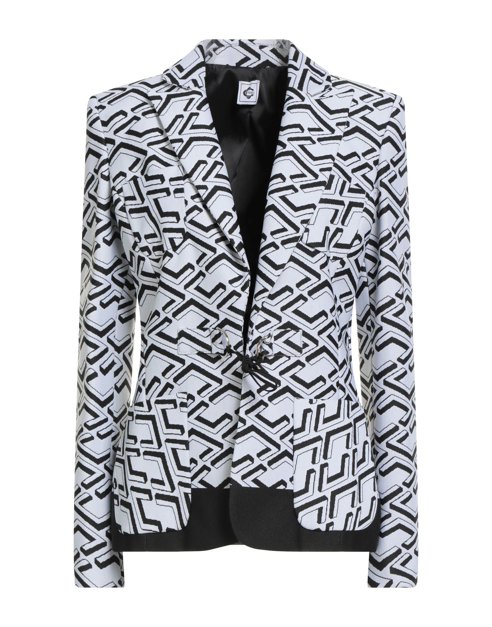 DOUBLE C Blazer Damen Weiß DOUBLE C Blazer Damen Weiß von DOUBLE C