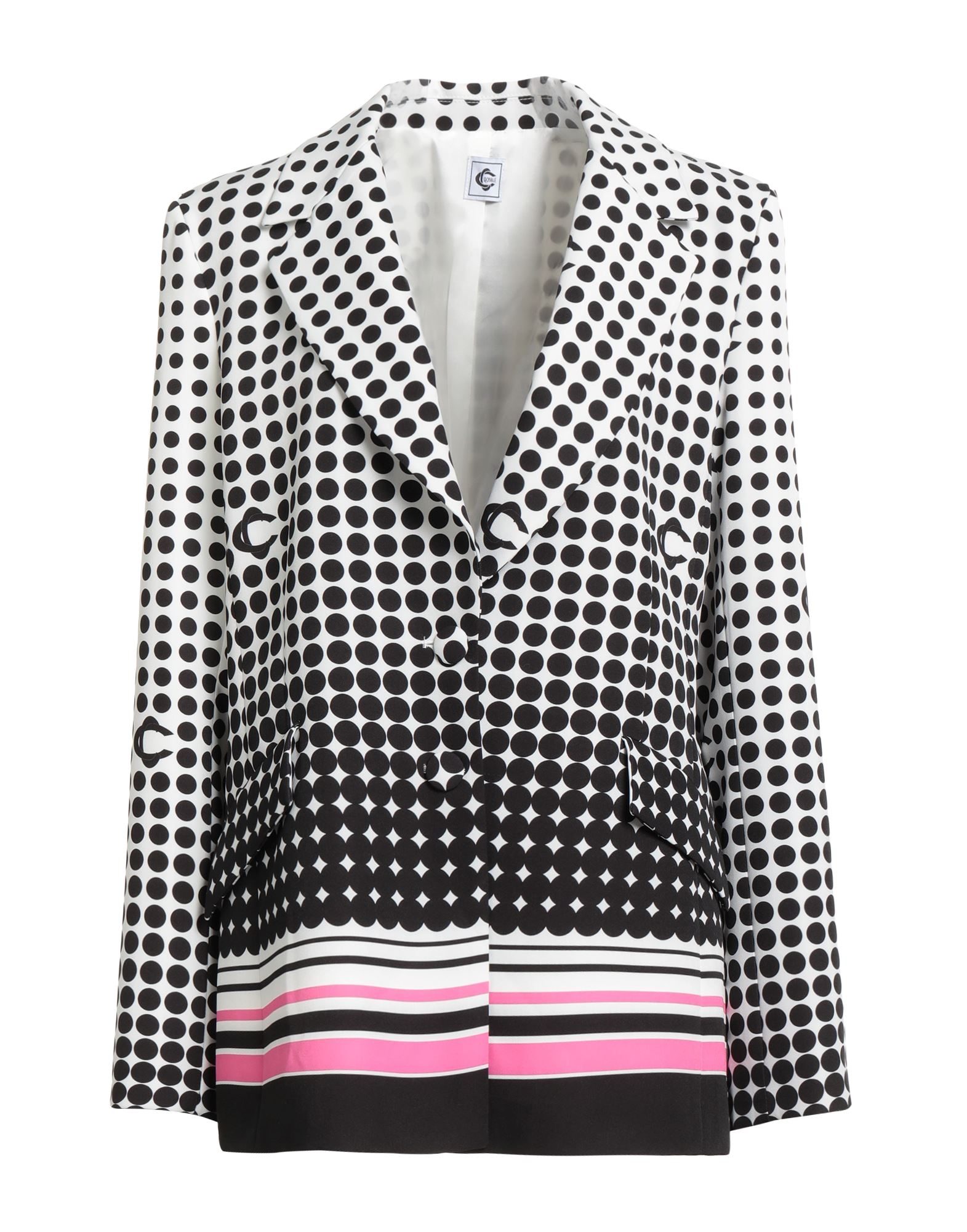 DOUBLE C Blazer Damen Weiß DOUBLE C Blazer Damen Weiß von DOUBLE C