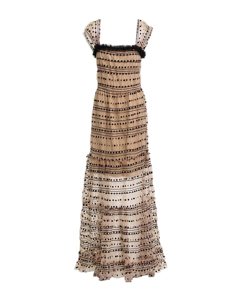 DOUBLE C Maxi-kleid Damen Kamel von DOUBLE C