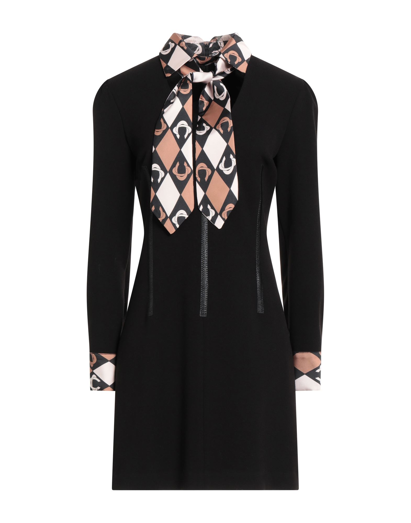 DOUBLE C Mini-kleid Damen Schwarz DOUBLE C Mini-kleid Damen Schwarz von DOUBLE C