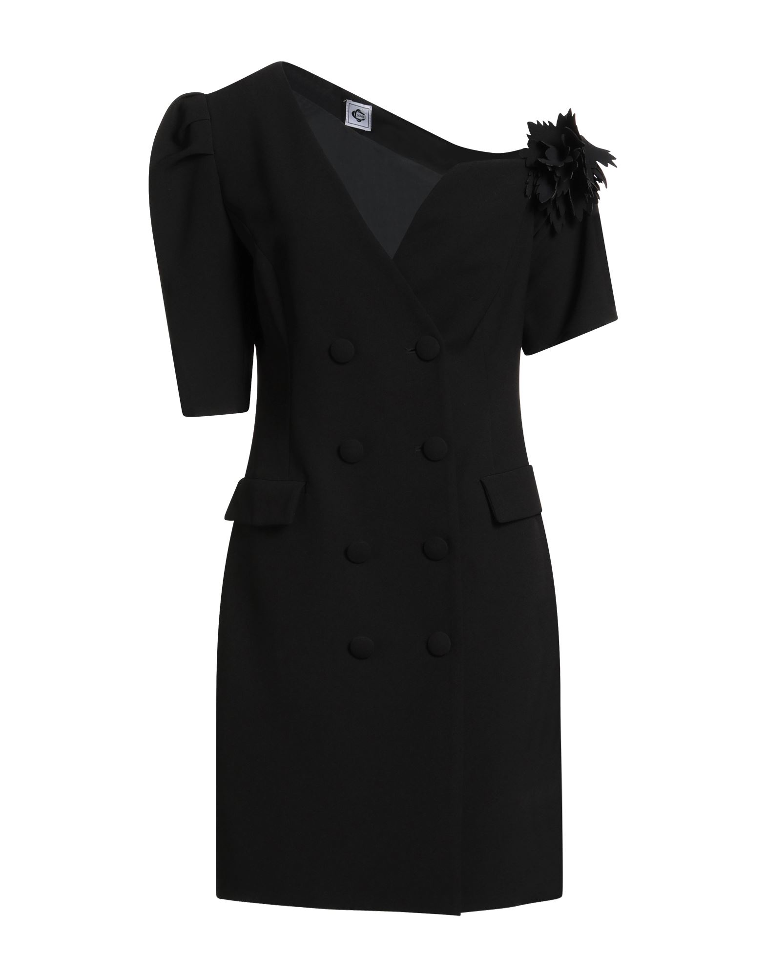DOUBLE C Mini-kleid Damen Schwarz DOUBLE C Mini-kleid Damen Schwarz von DOUBLE C