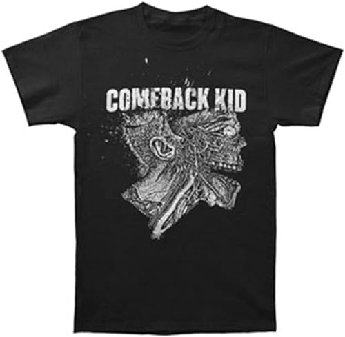 Comeback Kid Men's Head Explode T-Shirt Black M von DOUBLE ORANGE