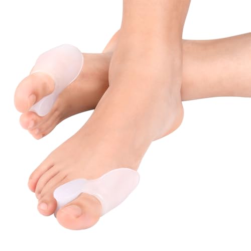 DOUQIFEI Bunion Corrector, Gel Bunion Correctors Zehenschutz Und Weiches Und Elastisches Zehentrenner-Set Für Männer Und Frauen Hallux Valgus Bunion-Behandlung, überlappende Zehen- Und Zehenextrusion, von DOUQIFEI