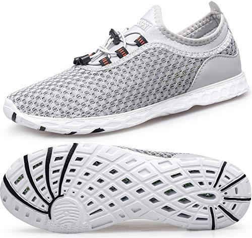 DOUSSPRT Damen Wasserschuhe Schnell Trocknend Sport Aquaschuhe, GRAU, 38 EU DOUSSPRT Damen Wasserschuhe Schnell Trocknend Sport Aquaschuhe, GRAU, 38 EU von DOUSSPRT