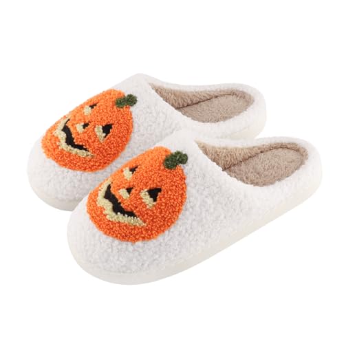 Hausschuhe Damen Herren Winter, Kuschel Plüsch Hausschuhe, Plüsch Pantoffeln Frauen, Warme Flauschige Hauspantoffeln für Halloween Weihnachten, Rutschfest Gefüttert Slippers Indoor Outdoor, 38/39EU Hausschuhe Damen Herren Winter, Kuschel Plüsch Hausschuhe, Plüsch Pantoffeln Frauen, Warme Flauschige Hauspantoffeln für Halloween Weihnachten, Rutschfest Gefüttert Slippers Indoor Outdoor, 38/39EU von DOUUCO