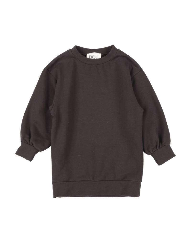 DOUUOD Sweatshirt Kinder Dunkelbraun von DOUUOD
