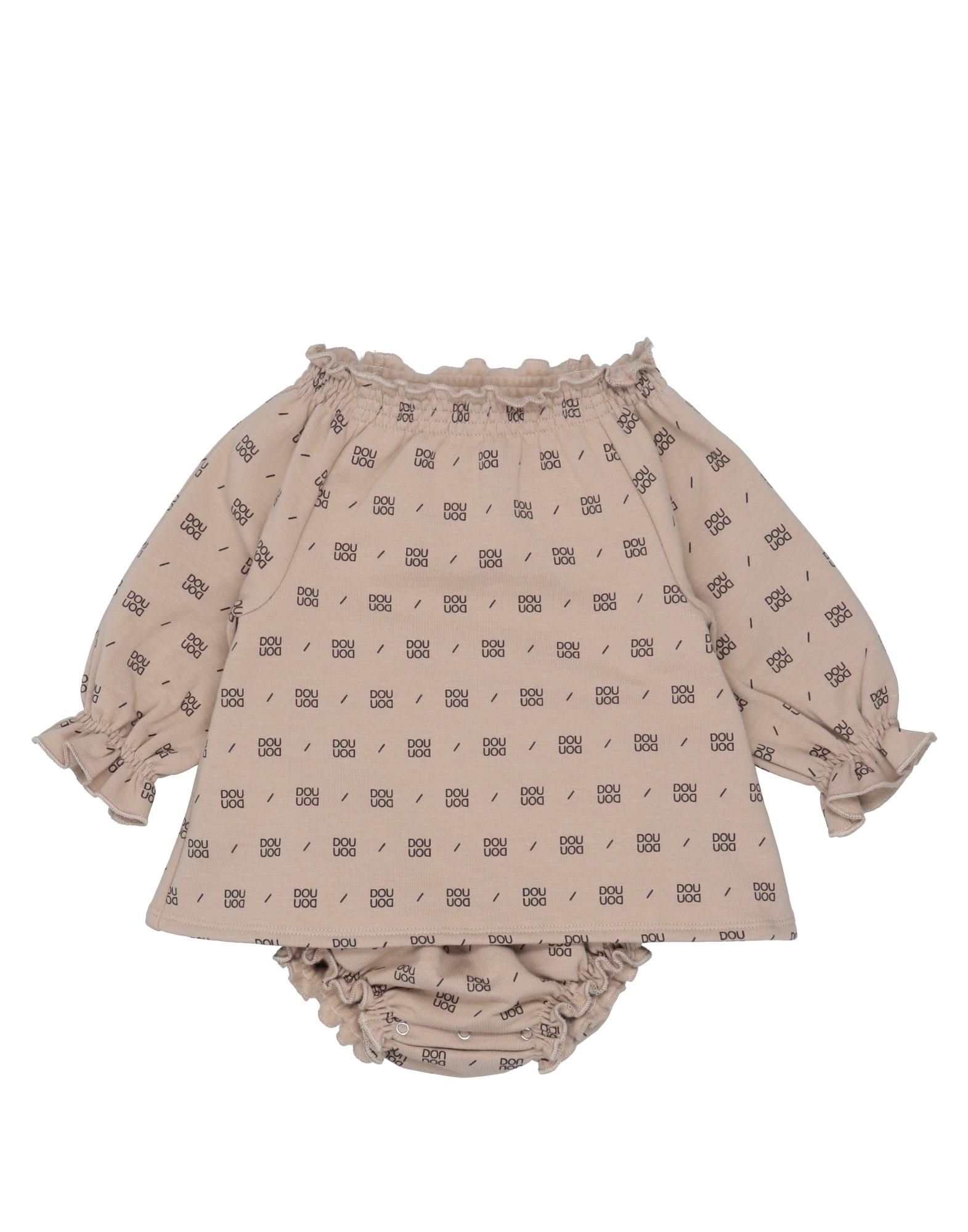 DOUUOD Babykleid Kinder Hellbraun DOUUOD Babykleid Kinder Hellbraun von DOUUOD