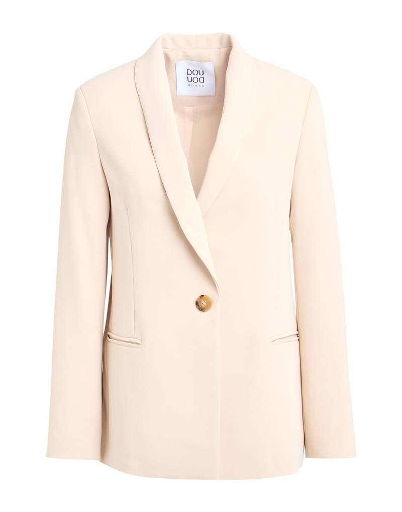 DOUUOD Blazer Damen Elfenbein von DOUUOD