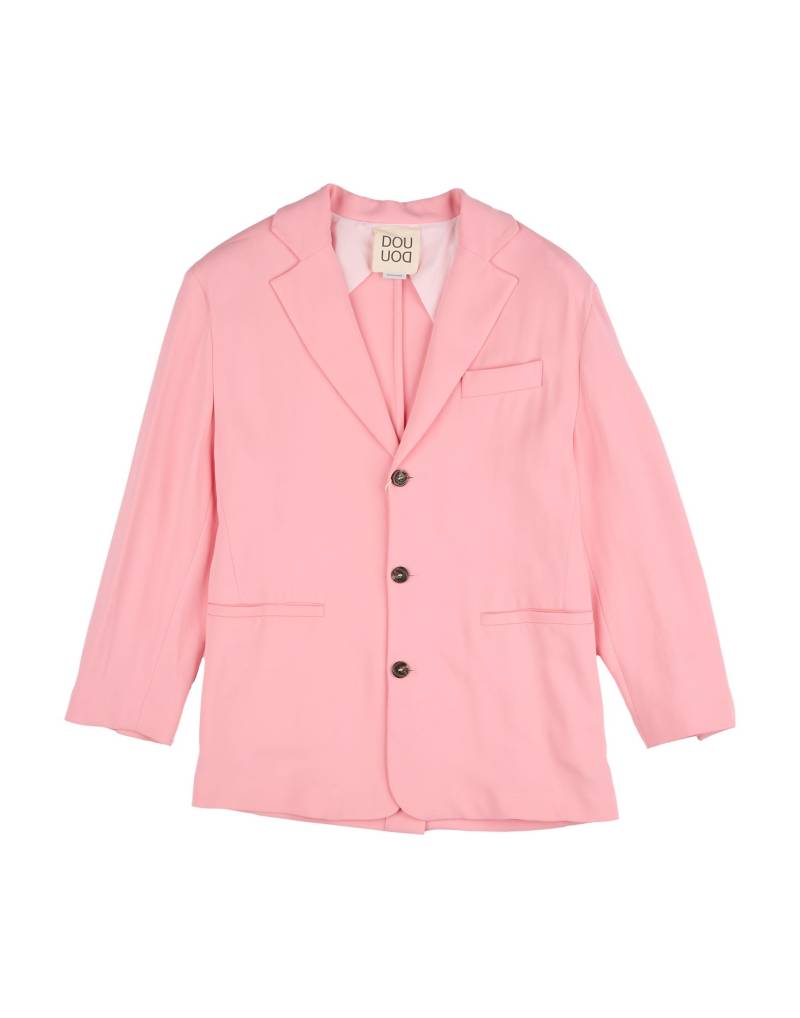DOUUOD Blazer Kinder Rosa von DOUUOD