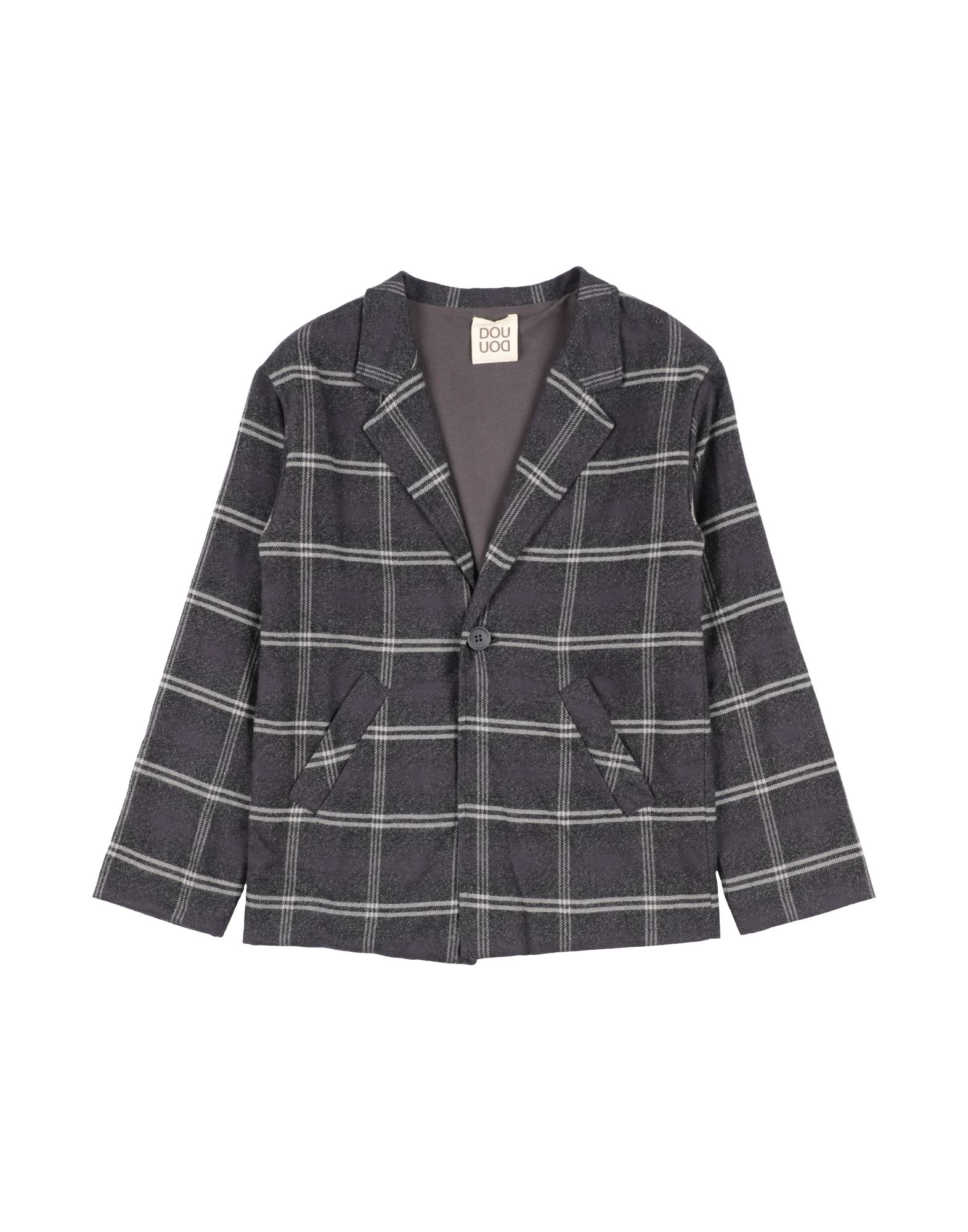 DOUUOD Blazer Kinder Braungrau von DOUUOD